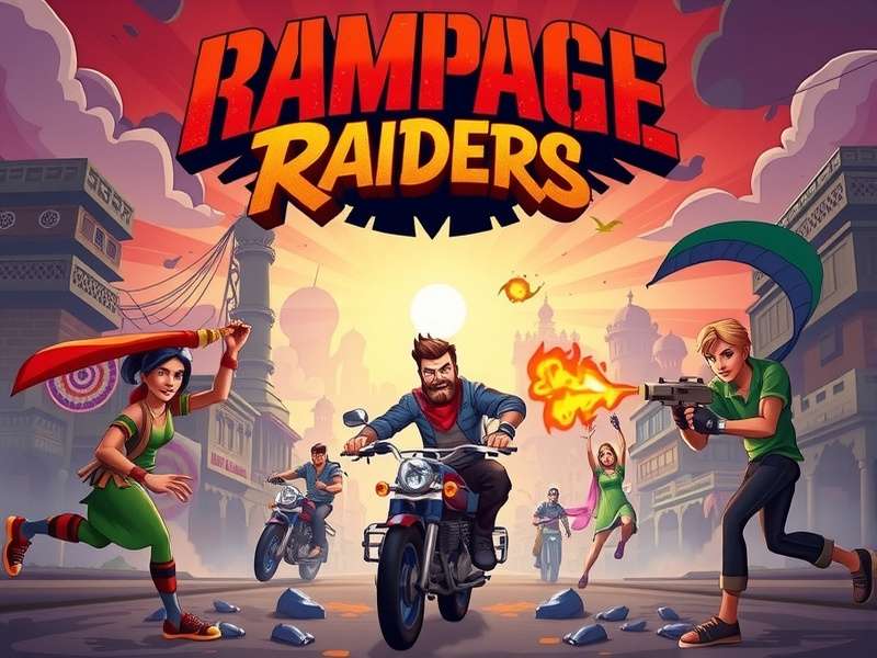 Rampage Raiders Indore Rampage Multiplayer Gameplay - 5v5 Team Deathmatch On Indore Sarafa Bazaar Map